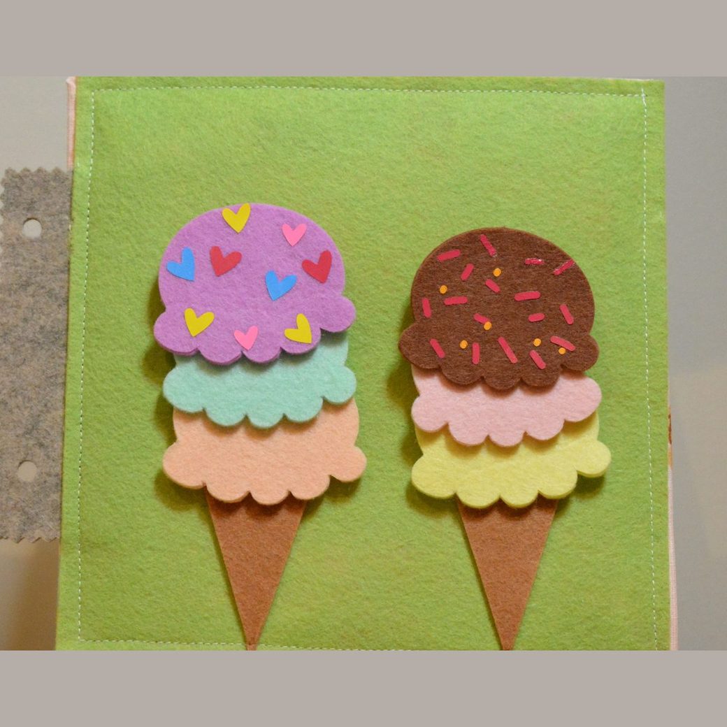 Scoops go on in any order. Six high is allowed.