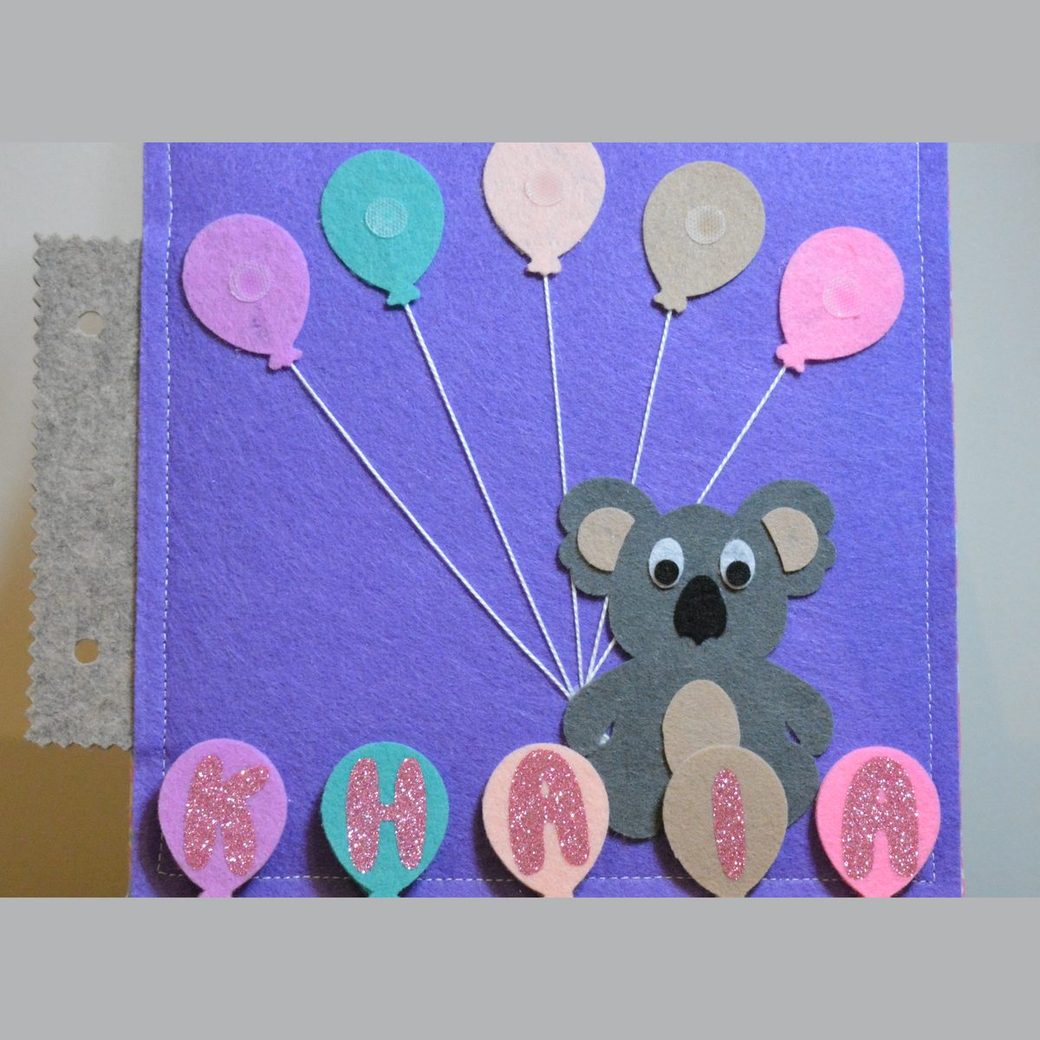 Balloons come off their strings, letters and all.